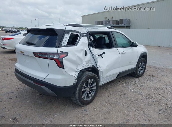 3GNAXHEG3SL183797 2025 CHEVROLET EQUINOX White Rear right