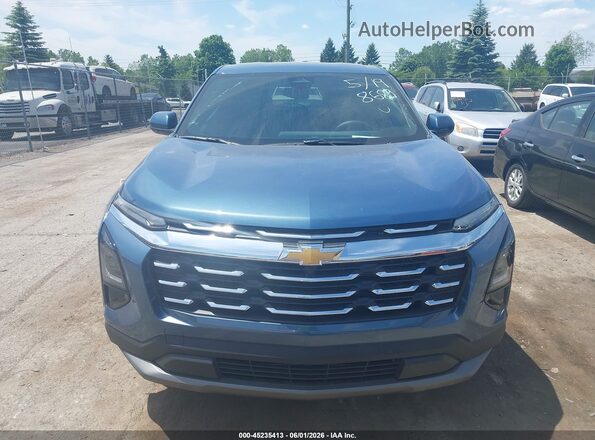 3GNAXHEG4TL458689 2026 CHEVROLET EQUINOX Blue ხელსაწყოთა პანელის ხედი