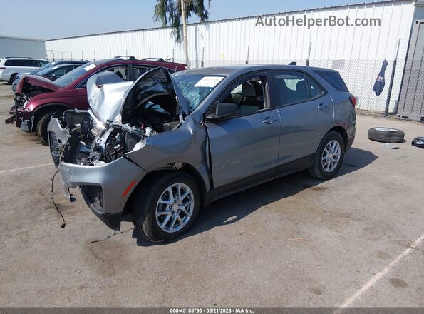 3GNAXHEG5PL187020 2023 CHEVROLET EQUINOX Silver წინა მარცხენა ხედი სამი მეოთხედიდან