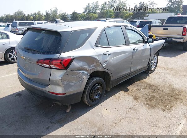 3GNAXHEG5PL187020 2023 CHEVROLET EQUINOX Silver უკანა მარჯვენა