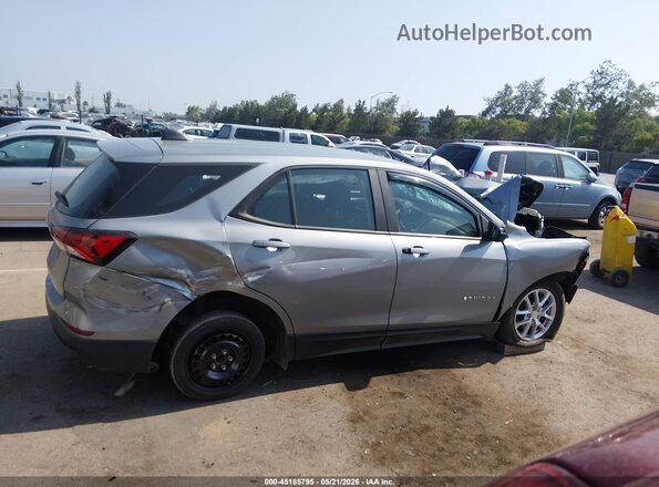 3GNAXHEG5PL187020 2023 CHEVROLET EQUINOX Silver უკანა სალონის ხედი