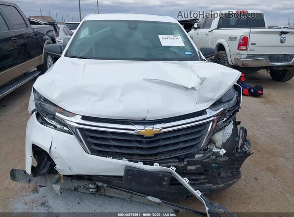 3GNAXHEG6RL184646 2024 CHEVROLET EQUINOX White Widok z przodu