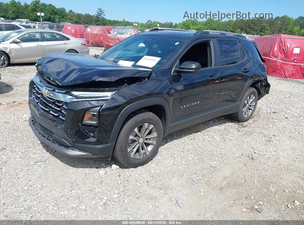 3GNAXHEG6SL169036 2025 CHEVROLET EQUINOX Black Առջևի ձախ երեք քառորդ տեսարան