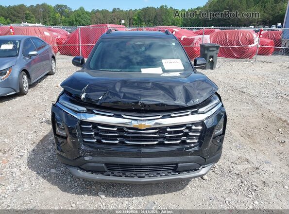 3GNAXHEG6SL169036 2025 CHEVROLET EQUINOX Black Առջևի վահանակի տեսք