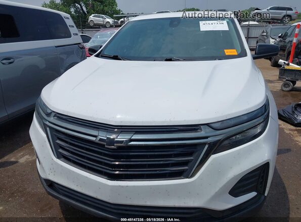3GNAXHEG7PL167626 2023 CHEVROLET EQUINOX Белый Вид щитка приборов