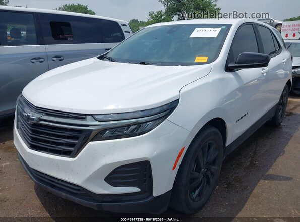 3GNAXHEG7PL167626 2023 CHEVROLET EQUINOX Белый Передняя левая четверть