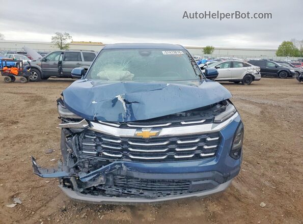 3GNAXHEG7SL100484 2025 CHEVROLET EQUINOX Blue Widok z przodu
