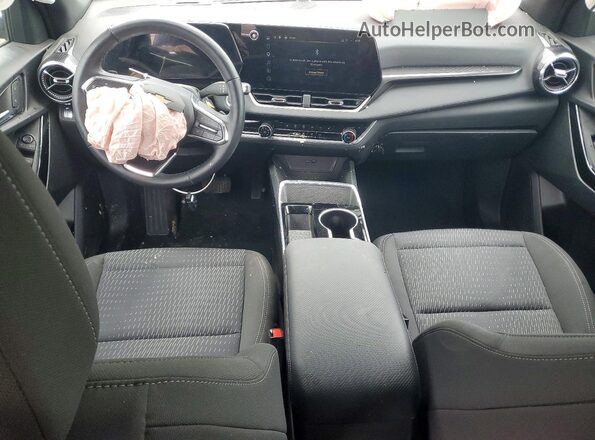 3GNAXHEG7SL100484 2025 CHEVROLET EQUINOX Blue Widok deski rozdzielczej