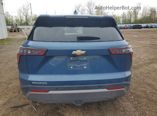 3GNAXHEG7SL100484 2025 CHEVROLET EQUINOX Blue Widok z tyłu