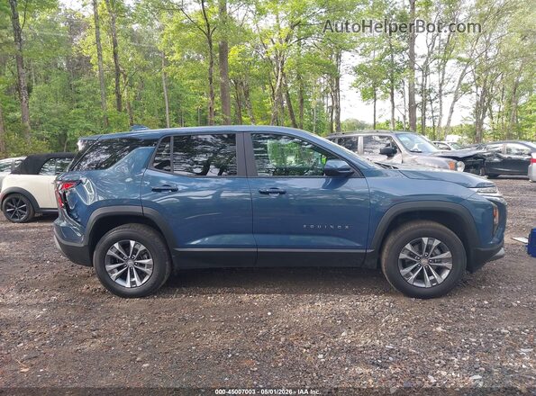 3GNAXHEG7SL212931 2025 CHEVROLET EQUINOX Blue Widok wnętrza z tyłu