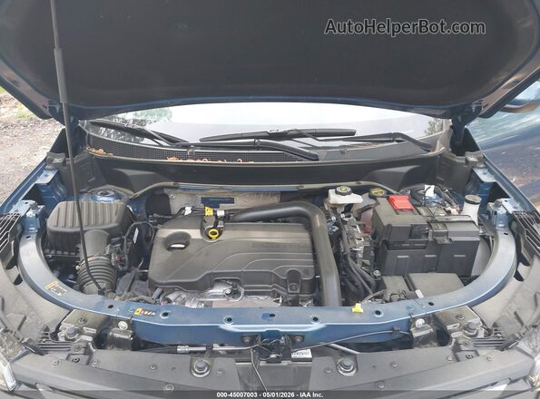 3GNAXHEG7SL212931 2025 CHEVROLET EQUINOX Blue Widok z tyłu