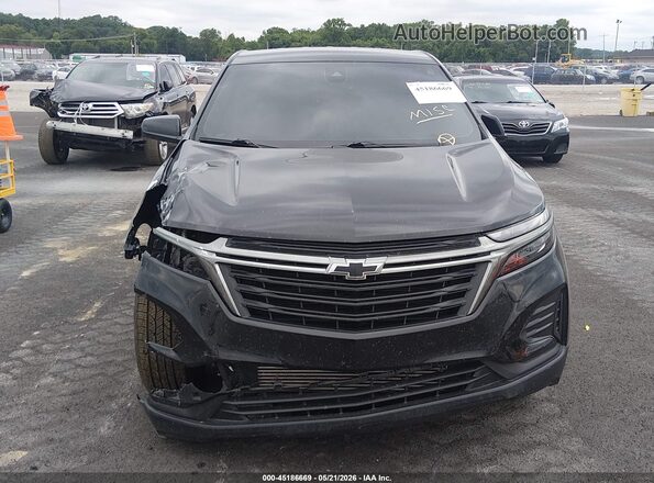 3GNAXHEG9PL240351 2023 CHEVROLET EQUINOX Black უკანა სალონის ხედი