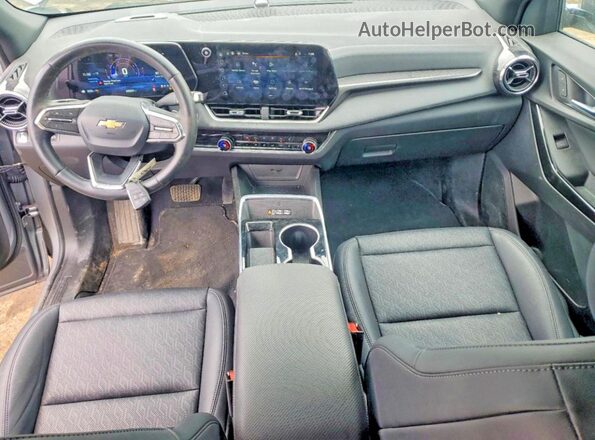 3GNAXHEGXSL141966 2025 CHEVROLET EQUINOX Silver წინა პანელის ხედი