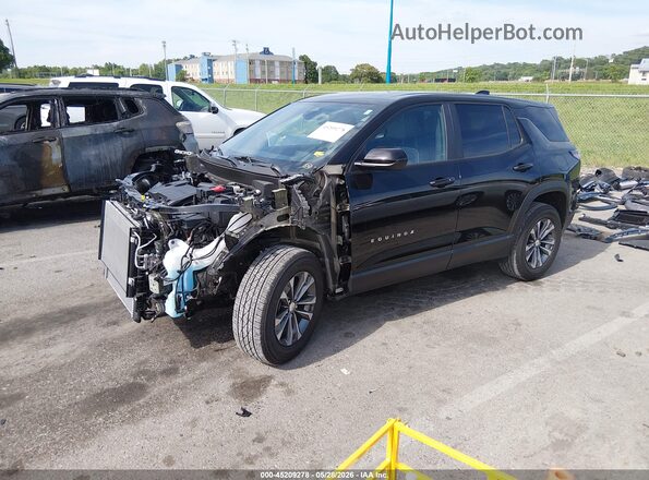 3GNAXHEGXTL233631 2026 CHEVROLET EQUINOX Black წინა მარცხენა ხედი სამი მეოთხედიდან