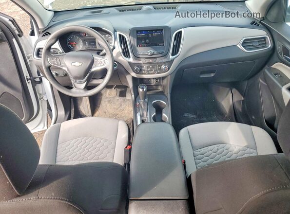 3GNAXHEV4LS671906 2020 CHEVROLET EQUINOX White წინა პანელის ხედი