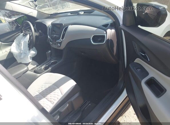 3GNAXHEV5KS664459 2019 CHEVROLET EQUINOX White Սալոնի դիմացի տեսք