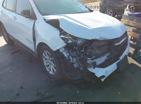 3GNAXHEV6LS693907 2020 CHEVROLET EQUINOX White Դիմացի տեսք