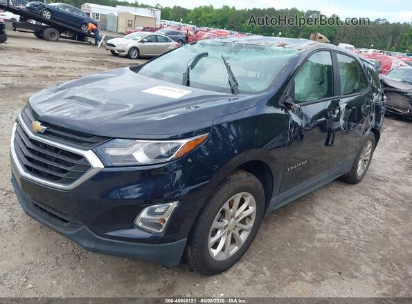 3GNAXHEV6LS731197 2020 CHEVROLET EQUINOX Dark Blue წინა მარცხენა ხედი სამი მეოთხედიდან