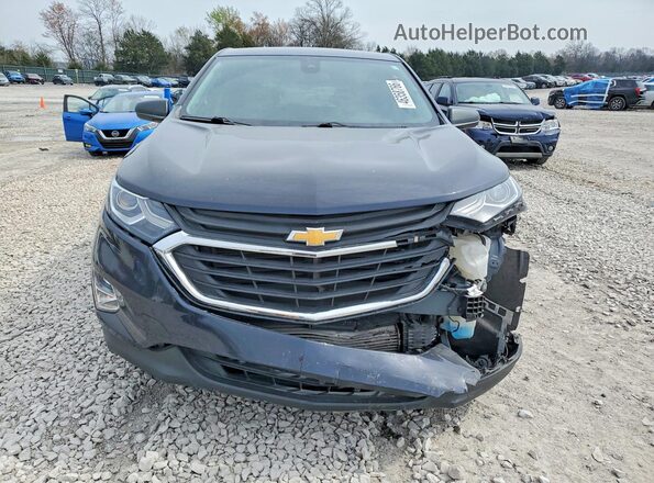 3GNAXHEV7LS733833 2020 CHEVROLET EQUINOX Black Դիմացի տեսք