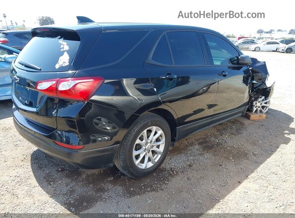 3GNAXHEV8KL199041 2019 CHEVROLET EQUINOX Black უკანა მარჯვენა