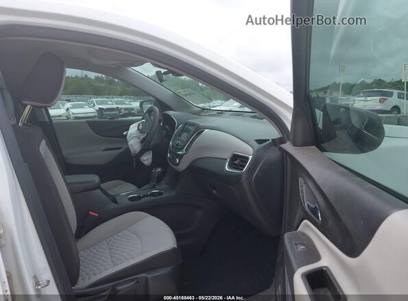3GNAXHEV8LS550330 2020 CHEVROLET EQUINOX White წინა სალონის ხედი