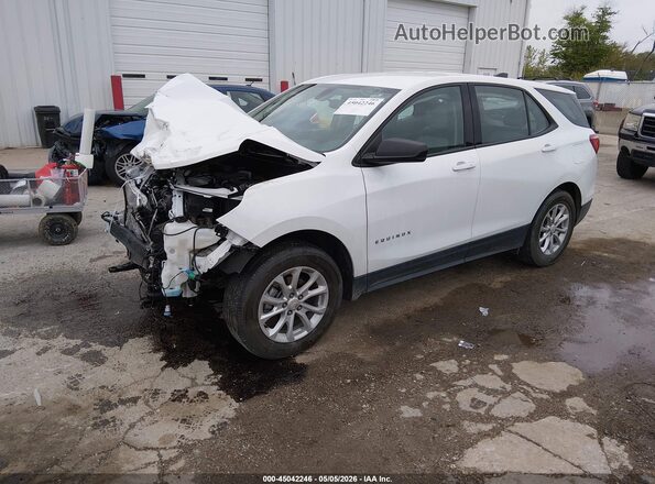 3GNAXHEVXJS577719 2018 CHEVROLET EQUINOX White Vista tres cuartos delantera izquierda