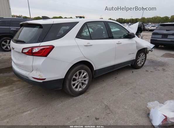 3GNAXHEVXJS577719 2018 CHEVROLET EQUINOX White Trasero derecho