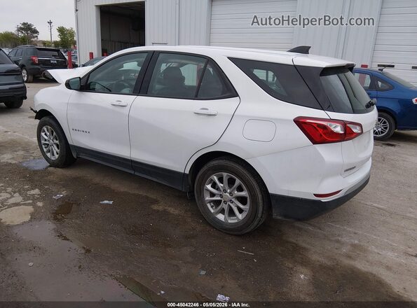 3GNAXHEVXJS577719 2018 CHEVROLET EQUINOX White Trasero izquierdo