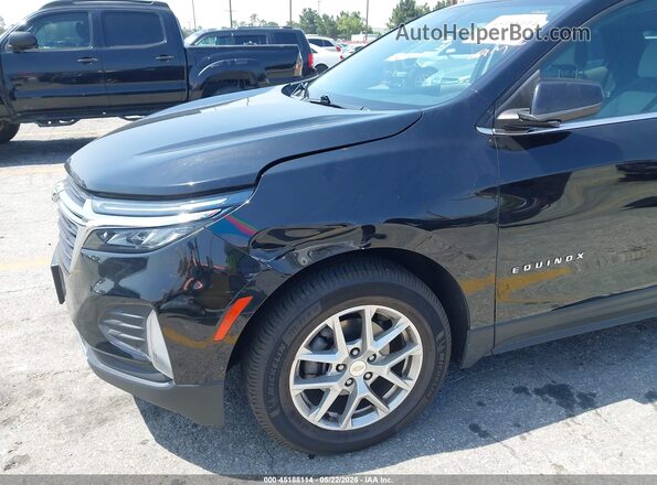 3GNAXJEG0PL214759 2023 CHEVROLET EQUINOX Black Front view