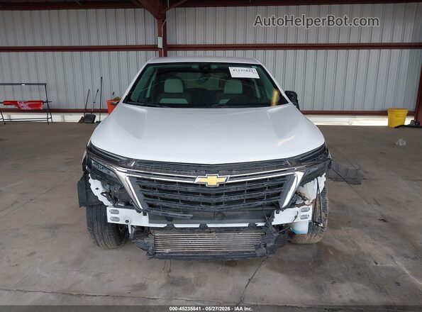 3GNAXJEG1PL106845 2023 CHEVROLET EQUINOX White Առջևի վահանակի տեսք