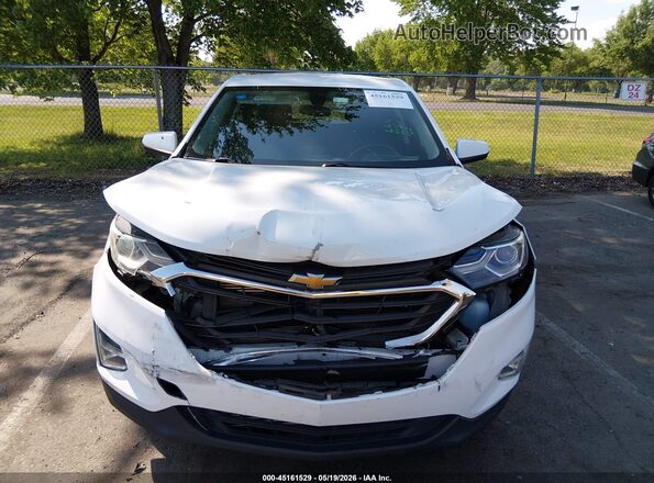 3GNAXJEV0JS500316 2018 CHEVROLET EQUINOX White Instrument cluster view