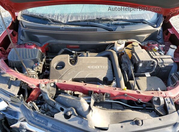 3GNAXJEV0JS594004 2018 CHEVROLET EQUINOX Red Вид задньої частини салону