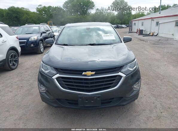 3GNAXJEV1JS589281 2018 CHEVROLET EQUINOX Green ხელსაწყოთა პანელის ხედი