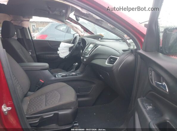3GNAXJEV1JS611618 2018 CHEVROLET EQUINOX Red Вид салону спереду