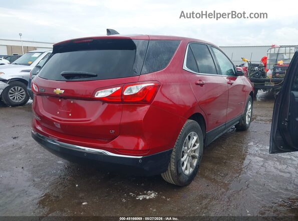 3GNAXJEV1JS611618 2018 CHEVROLET EQUINOX Red Задня права чверть
