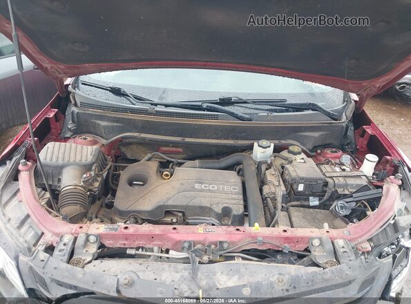 3GNAXJEV1JS611618 2018 CHEVROLET EQUINOX Red Вид ззаду