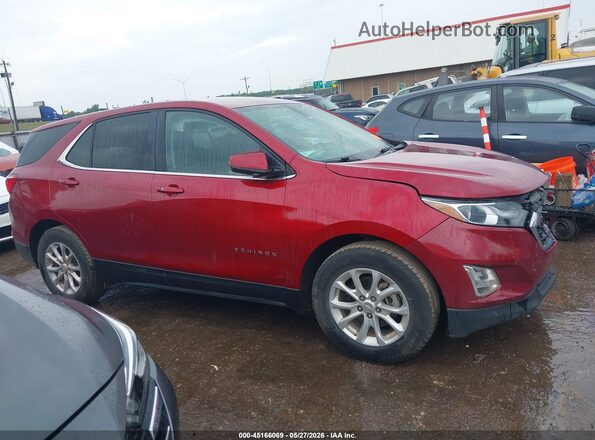 3GNAXJEV1JS611618 2018 CHEVROLET EQUINOX Red Вид задньої частини салону