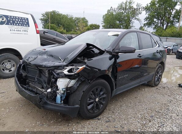3GNAXJEV1LL159506 2020 CHEVROLET EQUINOX Black Передня ліва чверть
