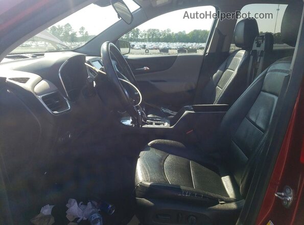 3GNAXJEV5JL396450 2018 CHEVROLET EQUINOX Red Вид салону спереду
