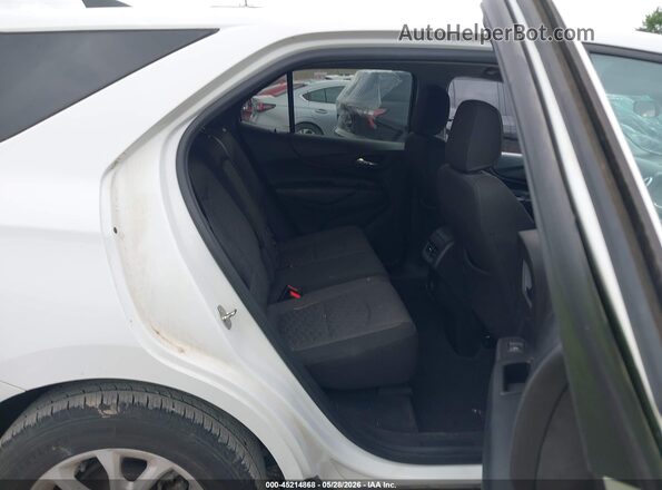 3GNAXJEV5JS545882 2018 CHEVROLET EQUINOX White VIN კოდის სტიკერის ხედი