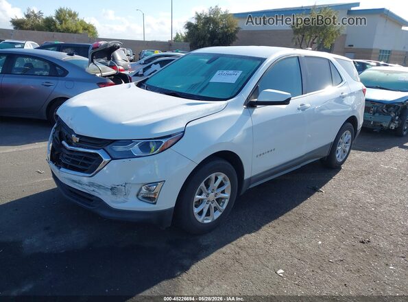 3GNAXJEV5JS575884 2018 CHEVROLET EQUINOX White Передня ліва чверть