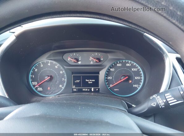 3GNAXJEV5JS575884 2018 CHEVROLET EQUINOX White Вид задніх сидінь