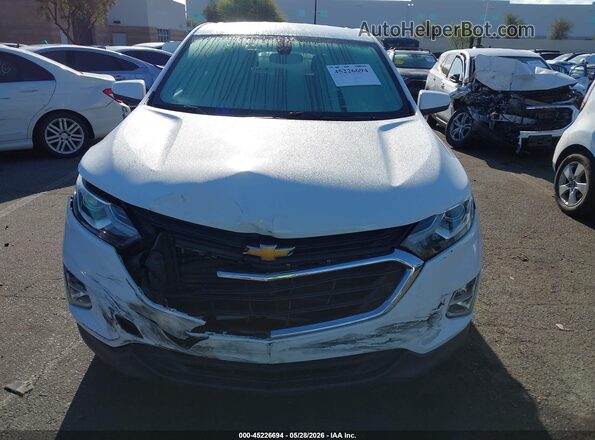 3GNAXJEV5JS575884 2018 CHEVROLET EQUINOX White Вид щитка приладів