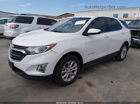 3GNAXJEV6JS537032 2018 CHEVROLET EQUINOX White წინა მარცხენა ხედი სამი მეოთხედიდან