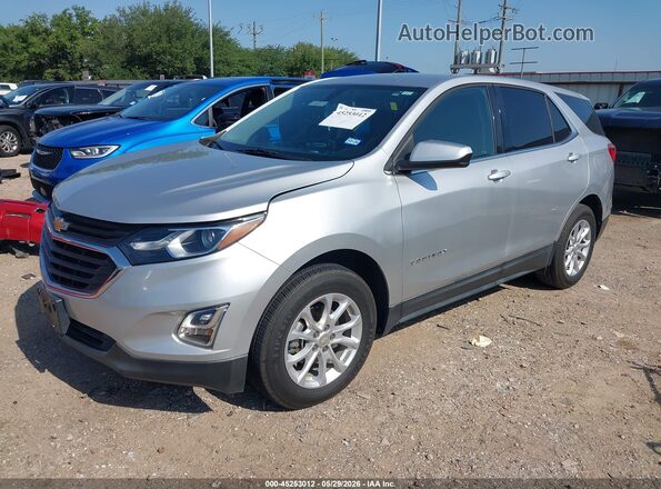 3GNAXJEV7JS531174 2018 CHEVROLET EQUINOX Silver Передня ліва чверть