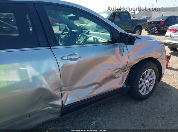 3GNAXJEV7JS531174 2018 CHEVROLET EQUINOX Silver Вид спереду