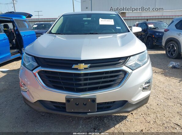 3GNAXJEV7JS531174 2018 CHEVROLET EQUINOX Silver Вид щитка приладів