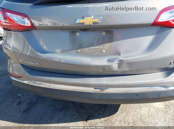 3GNAXJEVXJS583690 2018 CHEVROLET EQUINOX Champagne ხელსაწყოთა პანელის ხედი