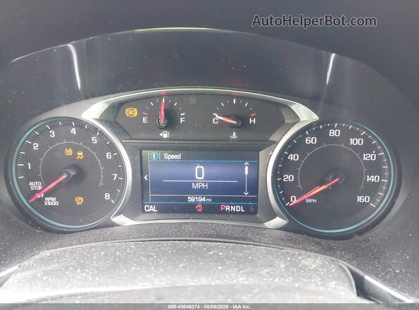 3GNAXJEVXLL160430 2020 CHEVROLET EQUINOX Silver უკანა სავარძლების ხედი