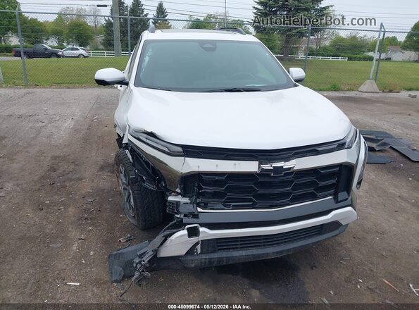 3GNAXKEG0SL150897 2025 CHEVROLET EQUINOX White ხელსაწყოთა პანელის ხედი
